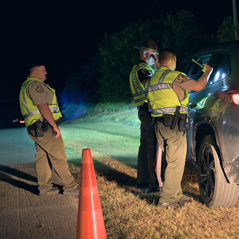 deputies traffic stop